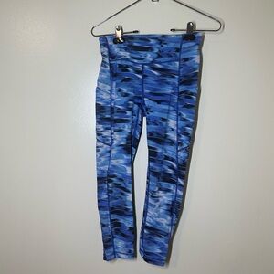 Lululemon Blue Crop Leggings